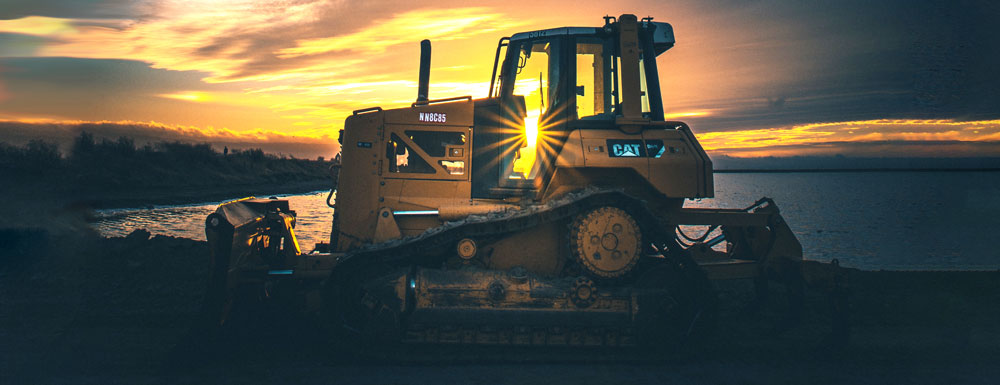 Työvalot puskutraktoriin Lumiselta