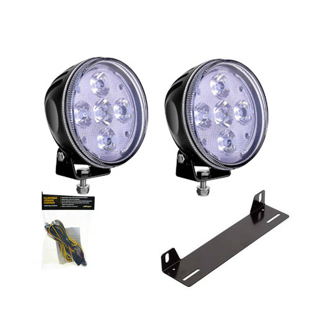 LED Auxiliary light set Optibeam Supreme Lumise.fi webstore