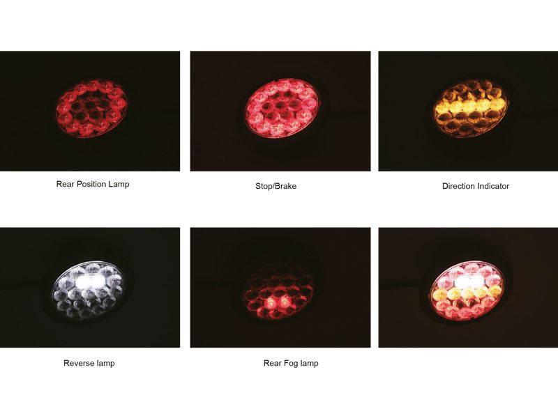 Optibeam Dark Phantom Ø155 mm takavalo, 5 m kaapeli, ADR