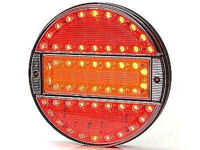 WAS LED-takavalo Slim Line Standard, 12-24V, Jarru-, parkki-, vilkku