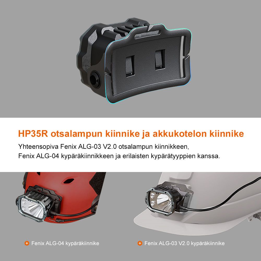 Fenix HP35R, 4000lm, Otsalamppu