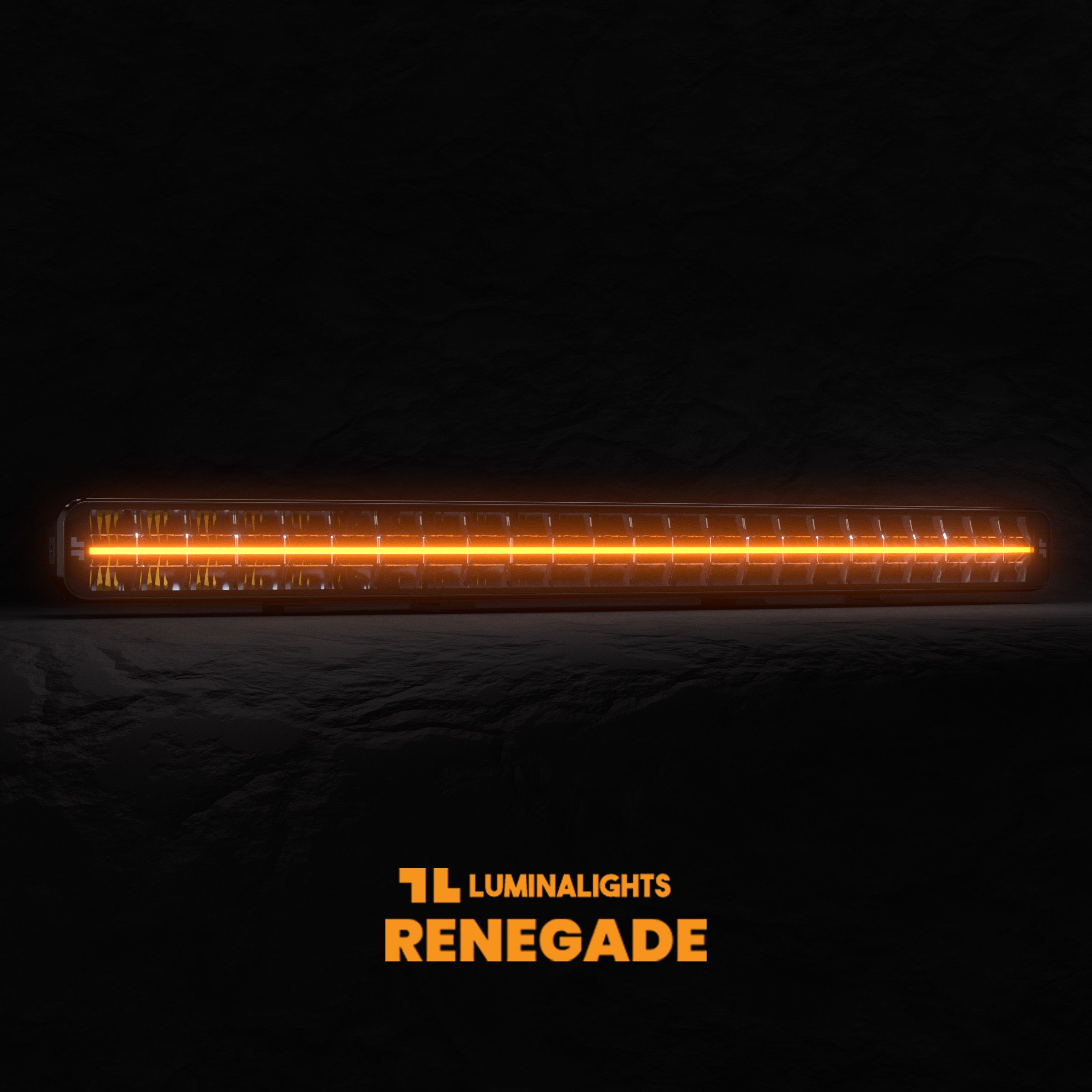 LuminaLights RENEGADE DUAL 40" Curved LED-Lisävalopaneeli