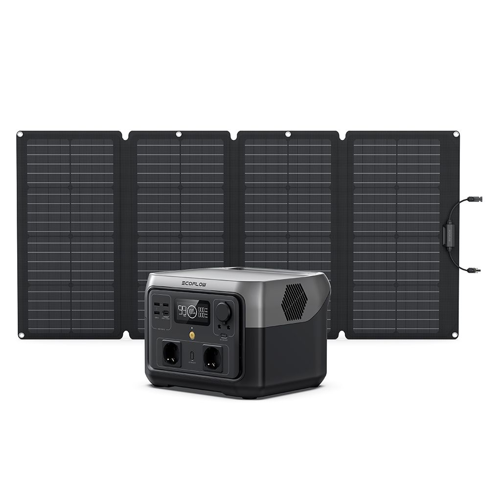 EcoFlow RIVER 2 Max +160W taitettava aurinopaneeli