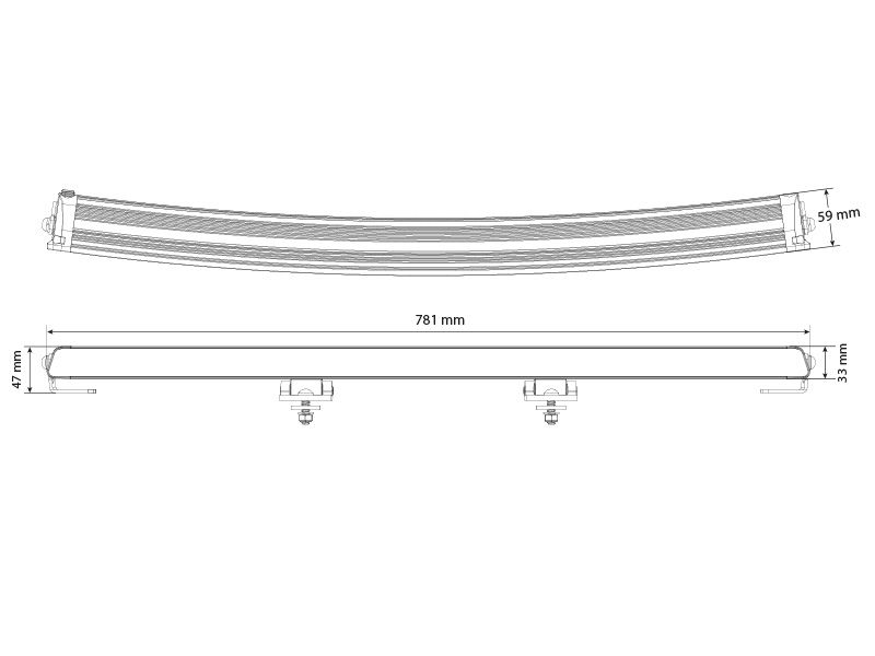 W-LIGHT SURGE SUPER SLIM 30 LED-lisävalopaneeli