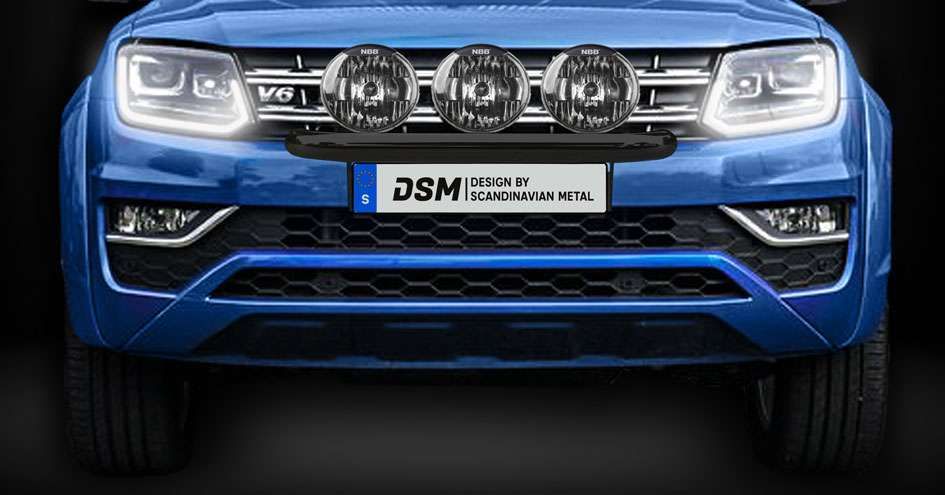 Lisävaloteline Volkswagen Amarok V6, vuosimallit 2011-2016