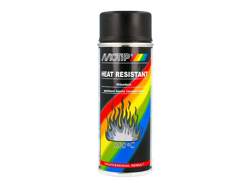 Motip Maali Musta Kuumankestävä 400 ml