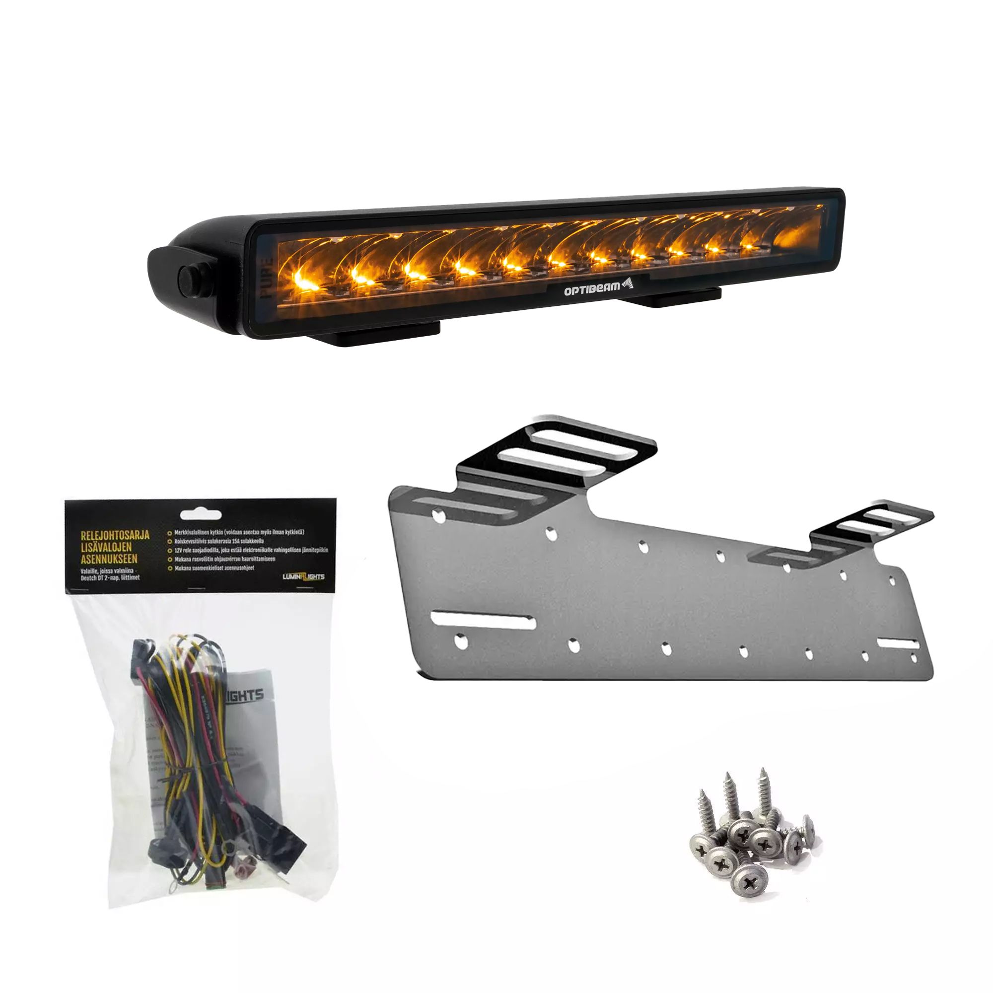 Optibeam Pure 335 LED-lisävalopaketti