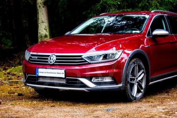 LED-lisävalopaketti DSM Premium Plus VW Passat 2015->, säleikön läpi