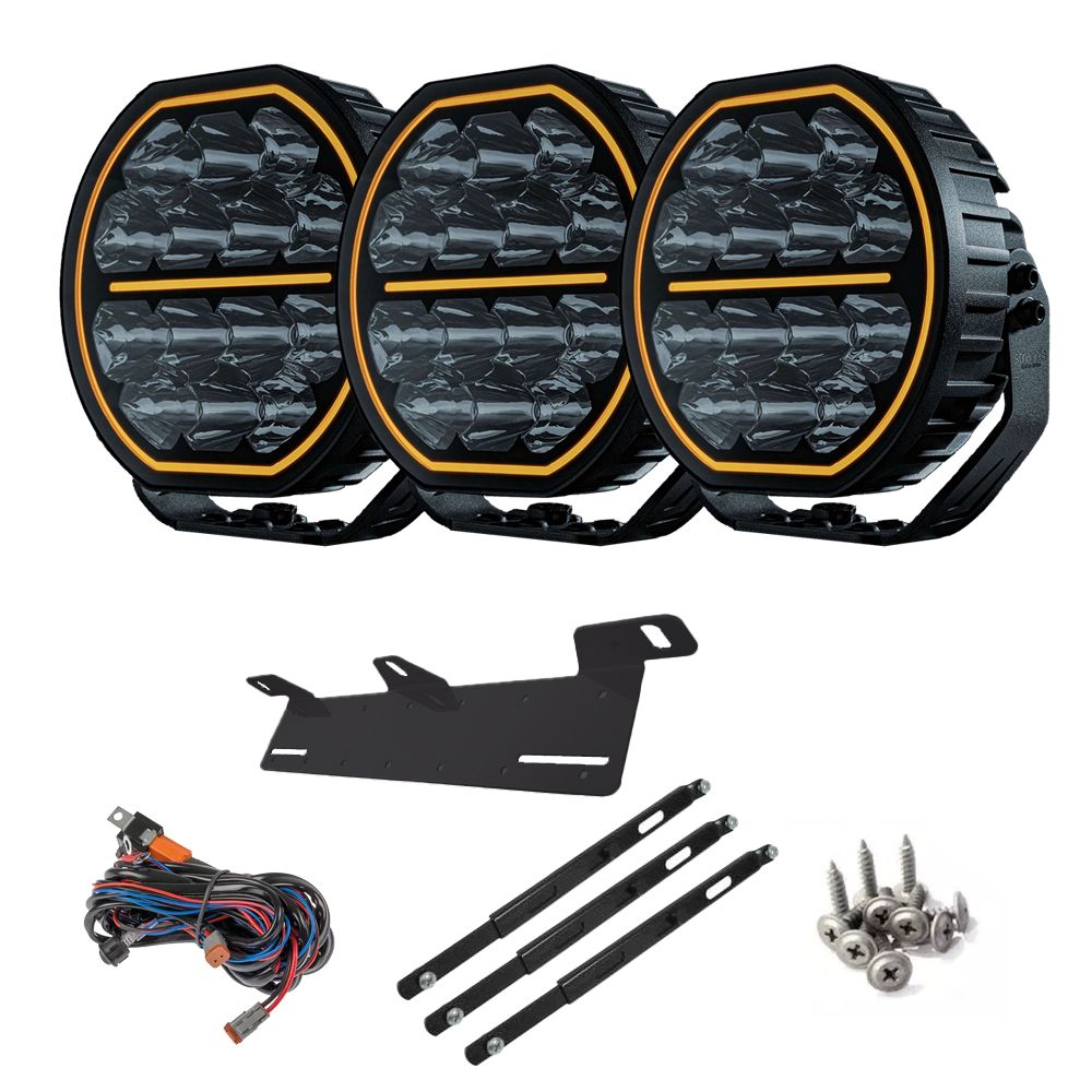 Strands Big Energy 7" LED-lisävalo X3