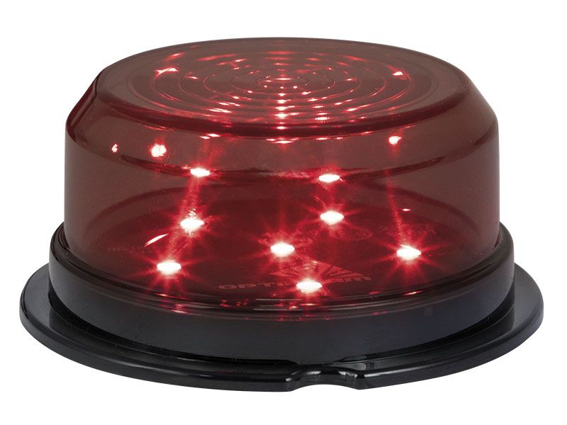 Optibeam Dark Phantom äärivalomoduuli, punainen, 70 Ø, 5 m