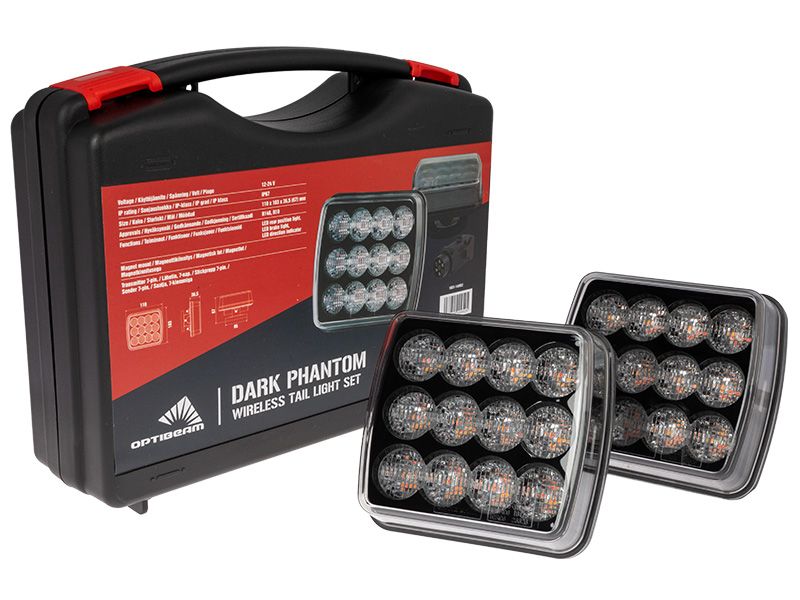 Optibeam Dark Phantom langaton takavalosarja