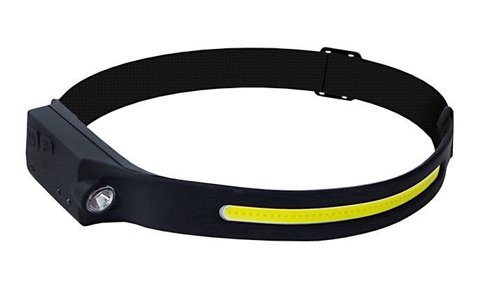 Japcell HLS350 ladattava sensoriohjattu otsavalo, 350lm