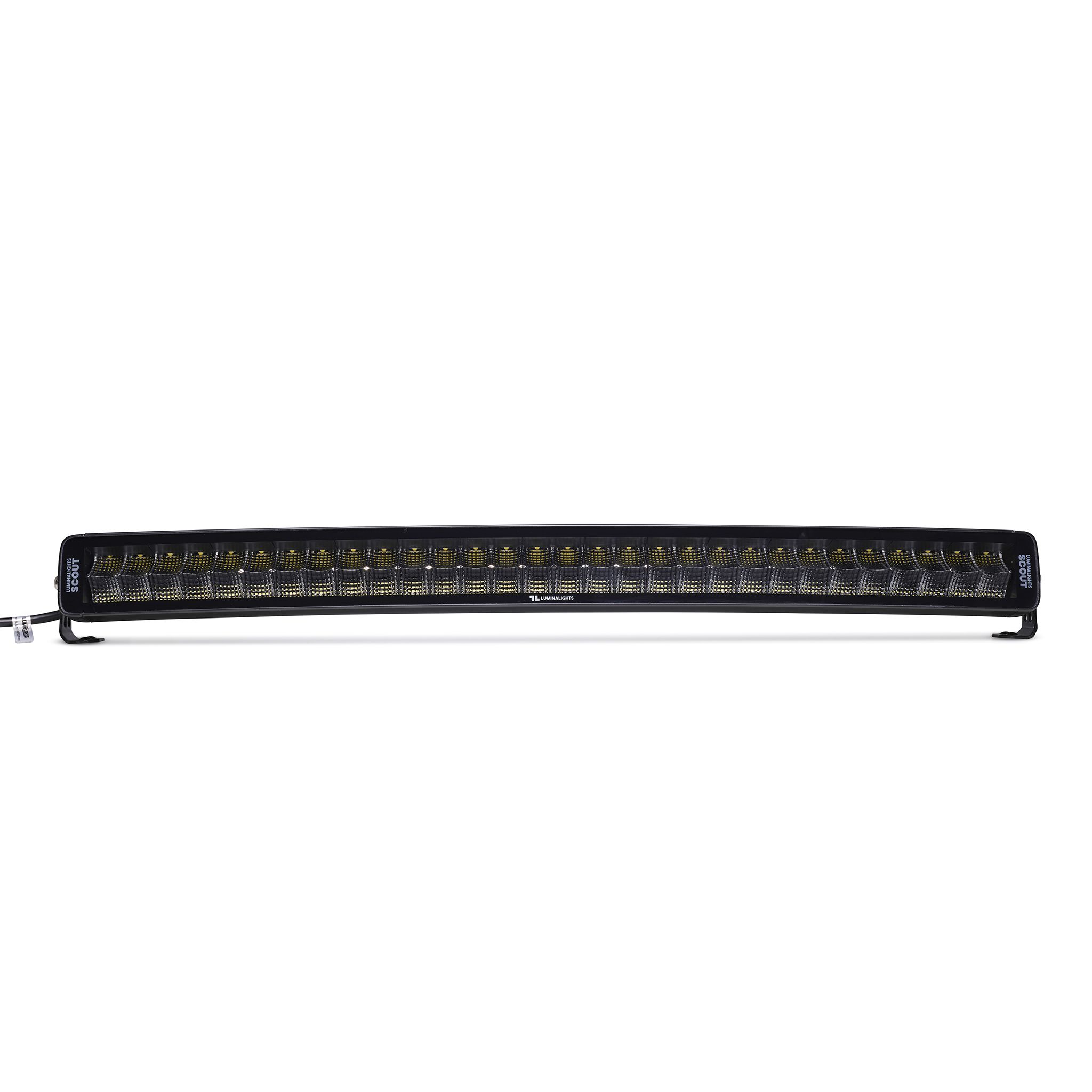 Työvalopaneeli LuminaLights Dark Work Dual 800 Curved LED – 815 mm Flood Beam