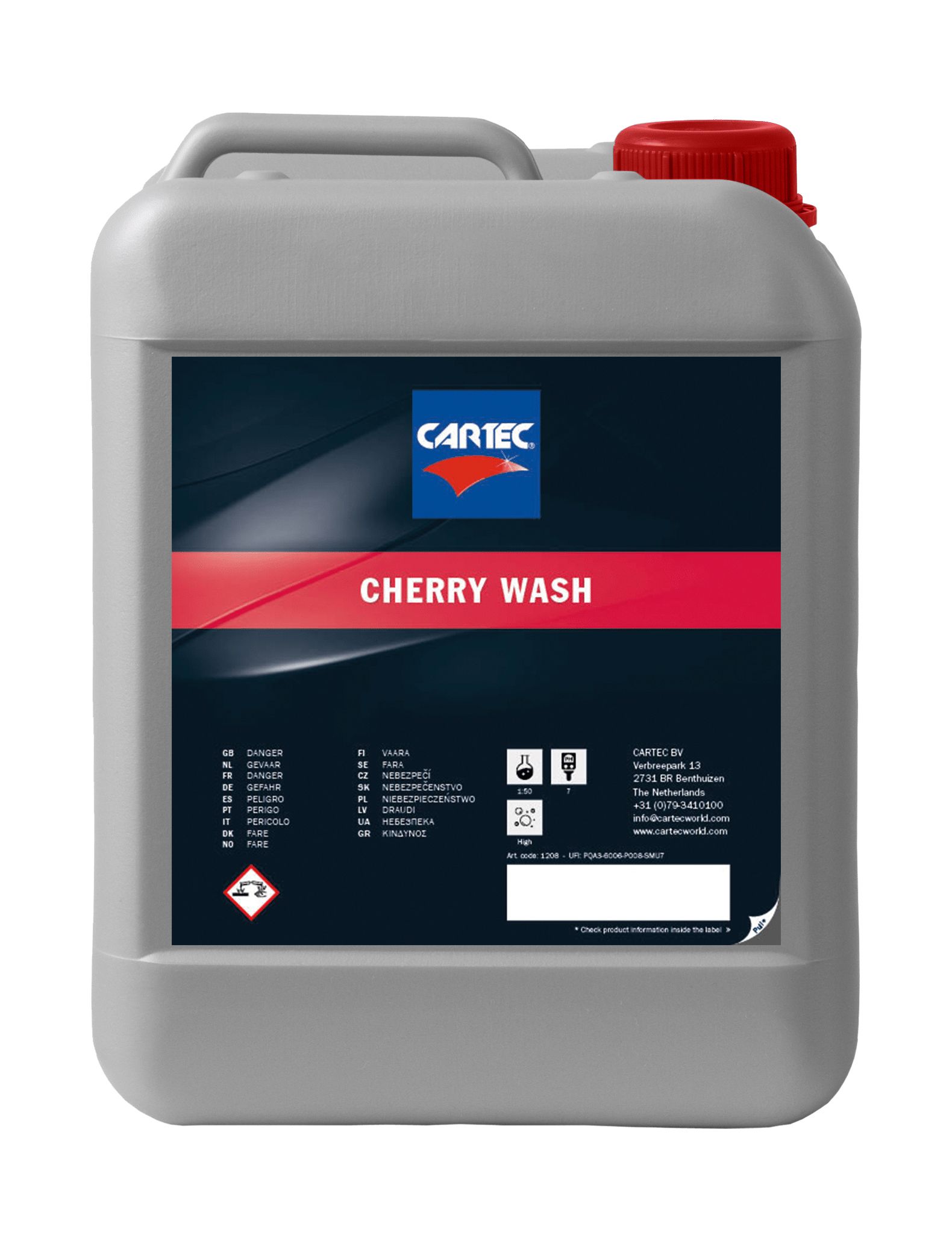 Cartec Cherry Wash vaahtoshampoo 20L