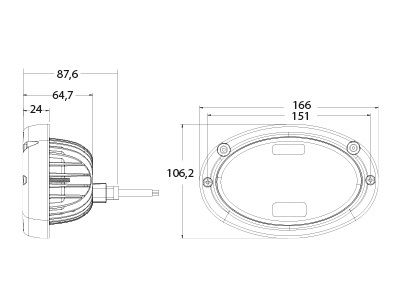 Bullboy Agriline MF LED-työvalo