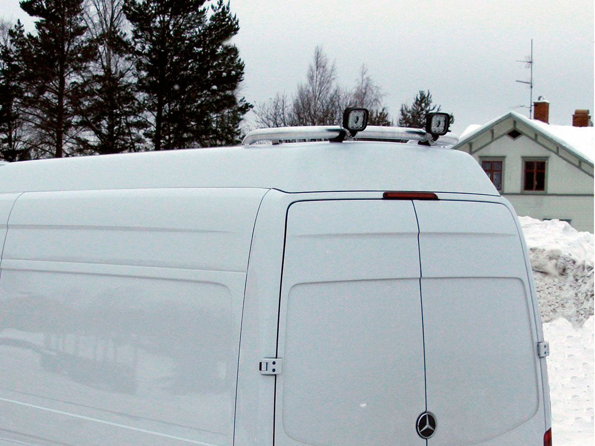 T-RACK takimmainen kattokaari Mercedes Sprinter H3 07-
