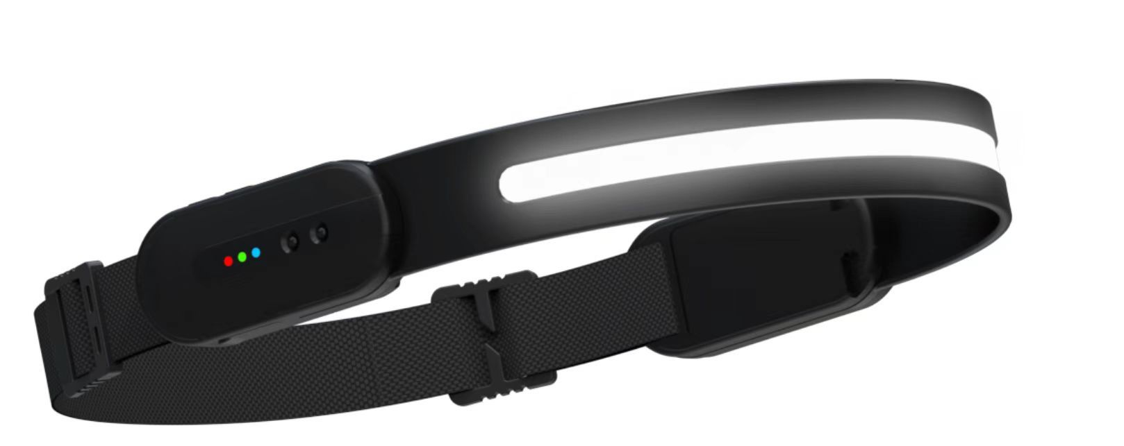 Japcell HLSA350 ladattava sensoriohjattu otsalamppu Bluetoothilla ja kaiuttimella, 350 lm