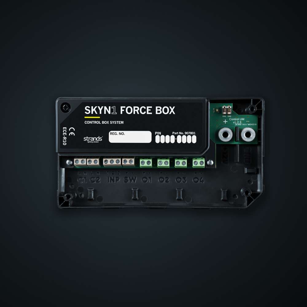 SKYN1 PXP Force Box sähkökomponentti