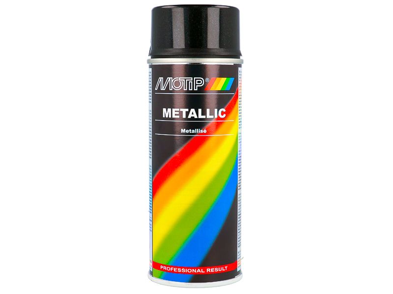 Motip Maali Metalli Musta 400 ml