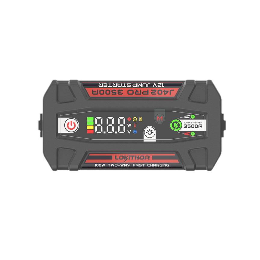 Starttiboosteri – Lokithor J402 PRO – 3500A, 12V, LiPo