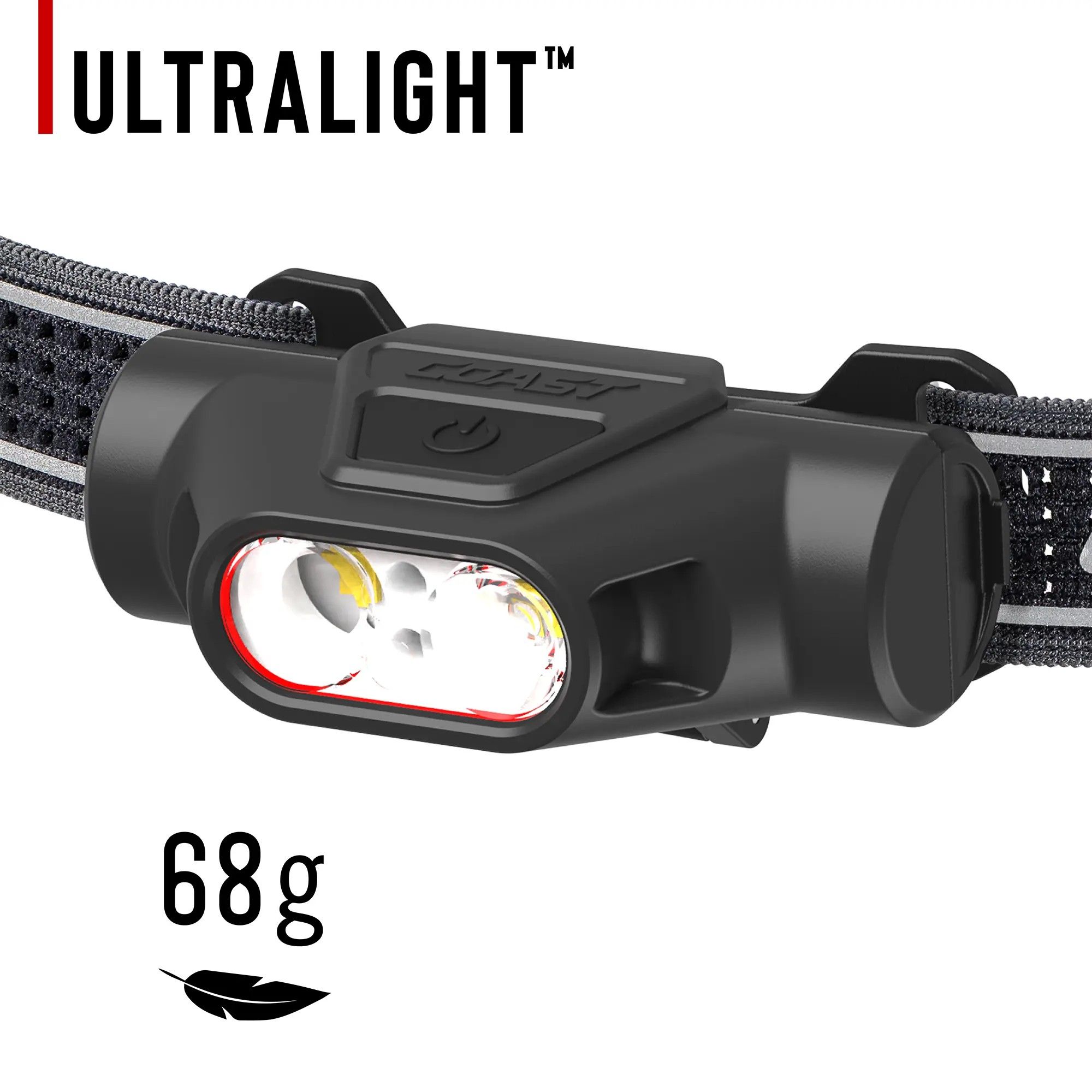 Coast LP30R otsalamppu, 1100 lumenia