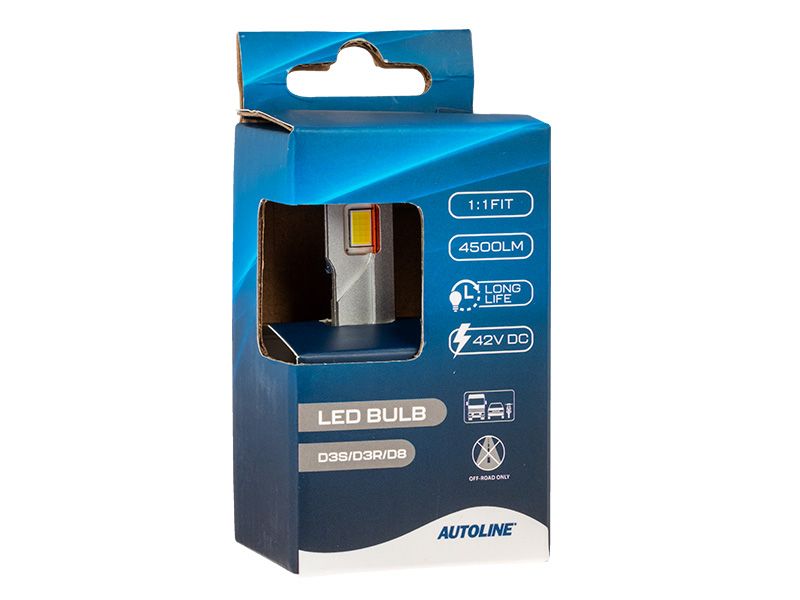 AUTOLINE DIRECT FIT LED-POLTTIMO D3S/D3R/D8 4500LM