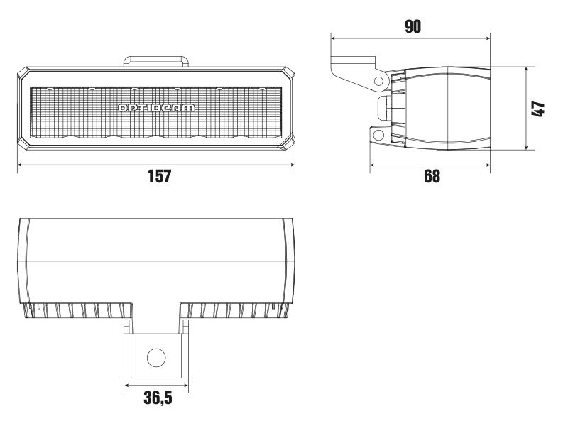 Optibeam SlimX Ambient työvalo