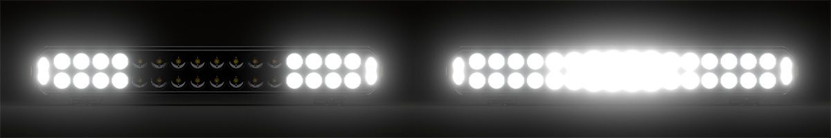 LuminaLights STRIKER MAX LED-Lisävalopaaneli 22''
