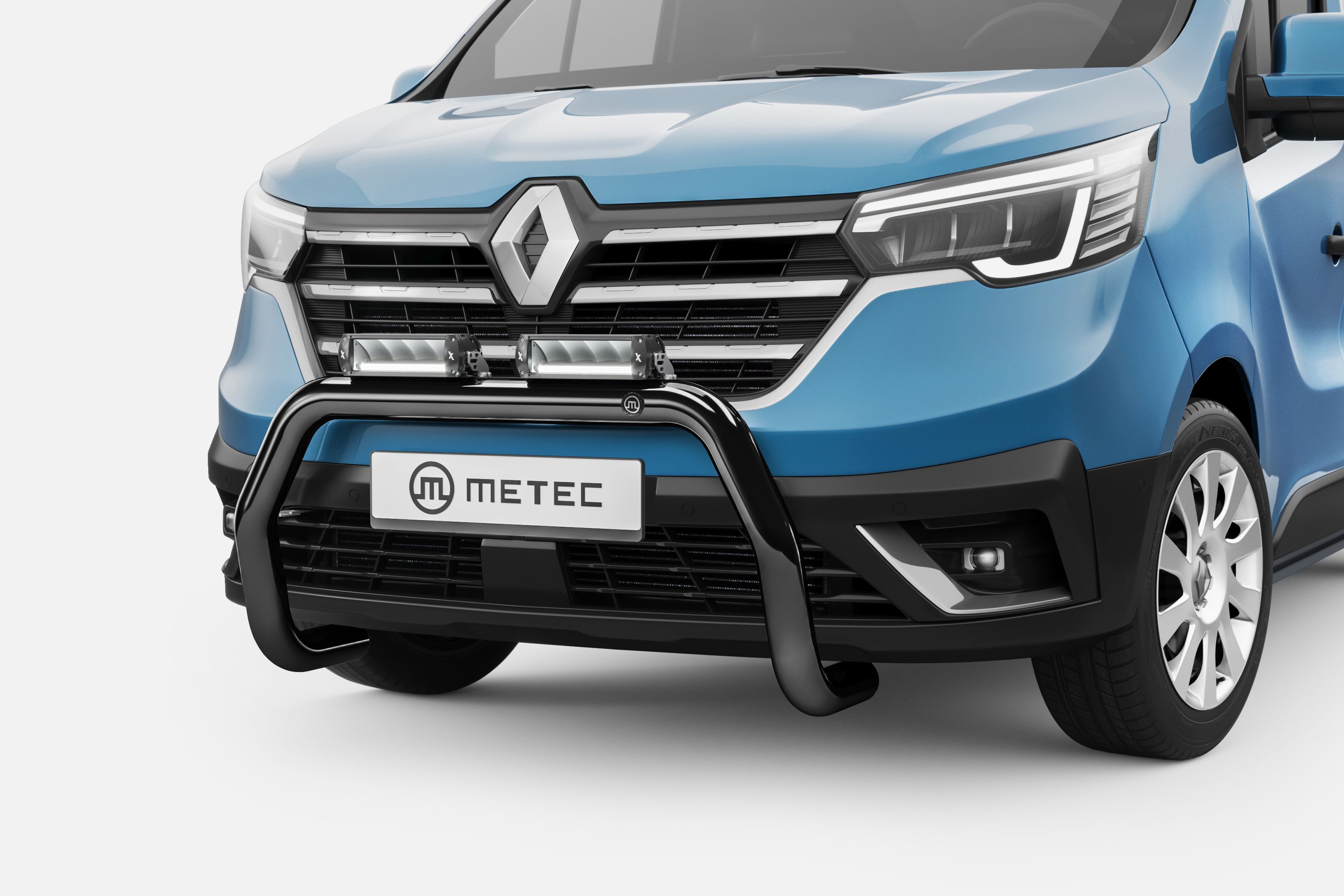 Valorauta Renault Trafic 2022-, musta, Metec