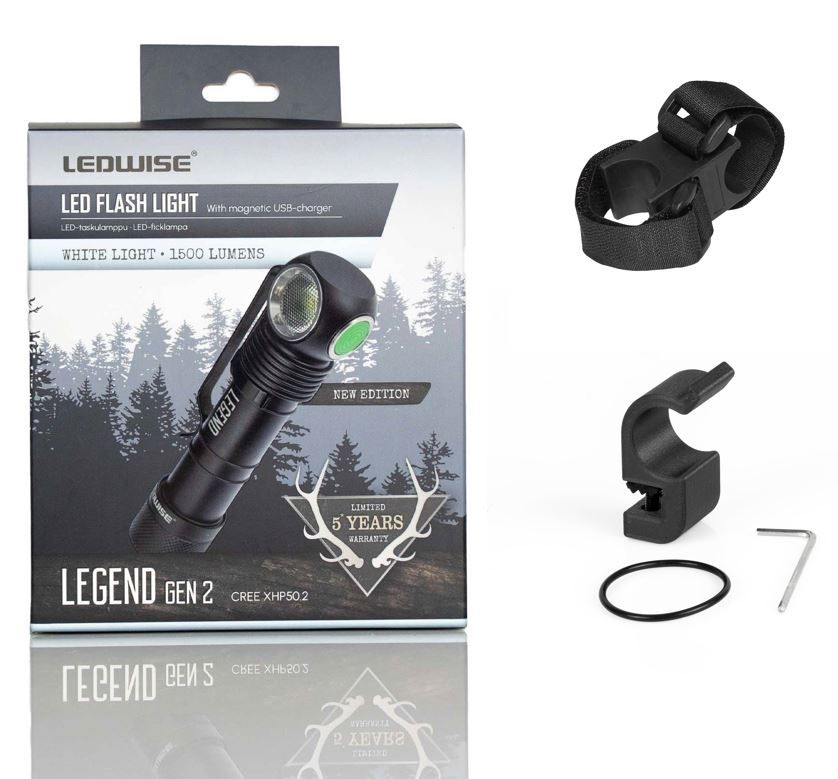 Ledwise Legend Gen2 + Kypäräkiinnikesetti
