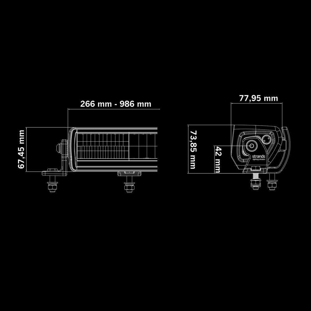 Skylord Exp 20" LED-valopaneeli