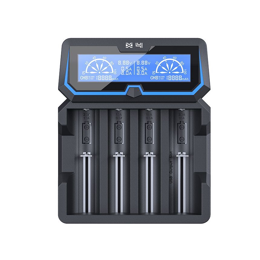Xtar X4  4-kanavainen akkulaturi