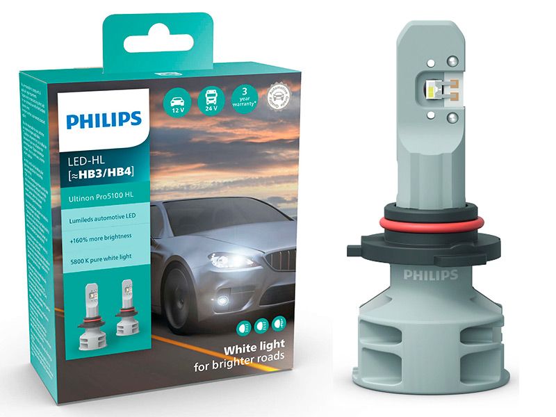 LED-muutossarja HB3/HB4 Philips Ultinon Pro5100 HL
