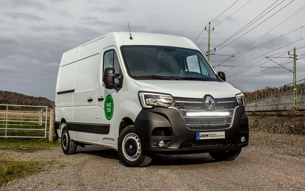 LED-lisävalopaketti DSM Tera Curved Renault Master 2020+