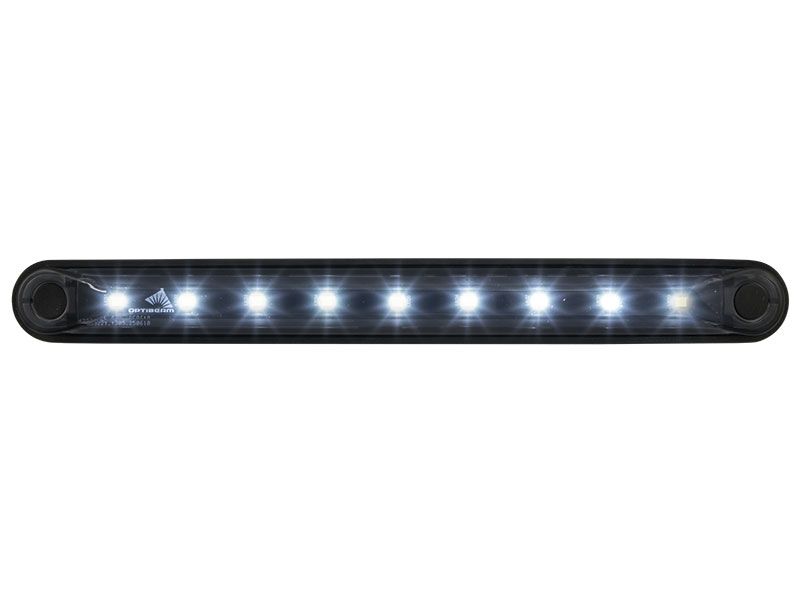 Optibeam Dark Phantom äärivalo valkoinen, 0,5 m, ADR
