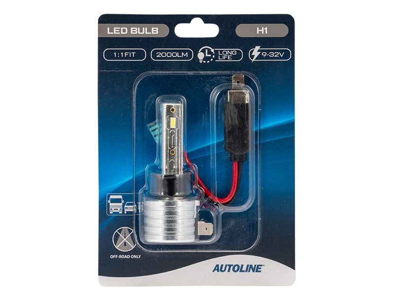 AUTOLINE DIRECT FIT LED-POLTTIMO H1 9-32V 2200LM