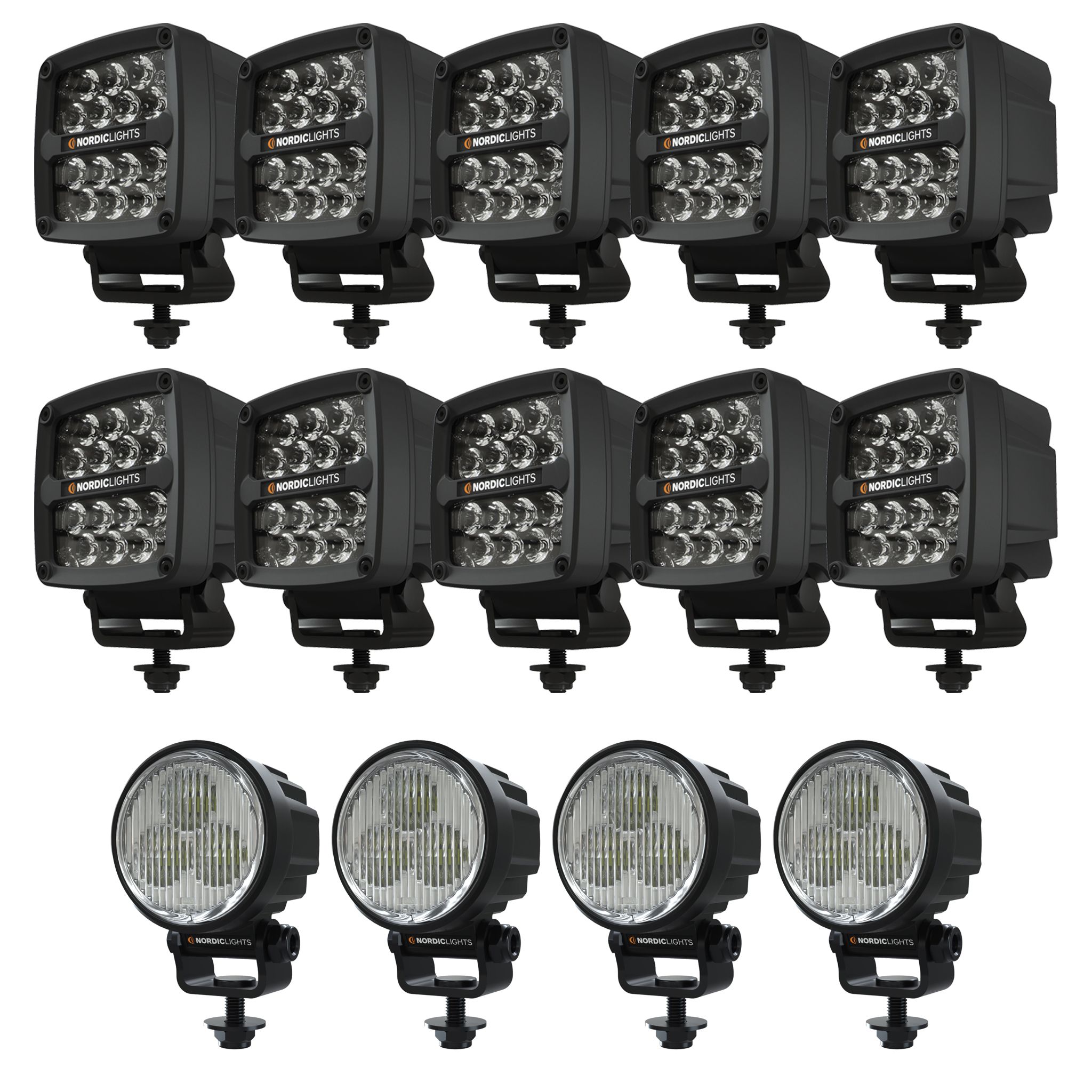 Nordic Lights työvalopaketti, ajokone Professional