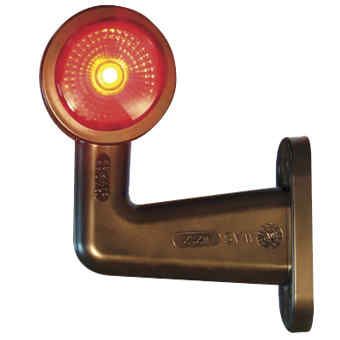 LED-äärivalo kumivarella 12/24V