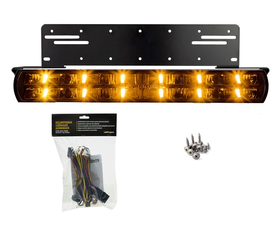 Optibeam Super Captain Dual RAGE 600 uppoasennuspaketti