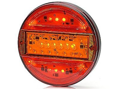 WAS LED-takavalo Slim Line Basic, 12-24V,Jarru-, parkki-, vilkku