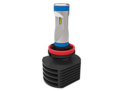 H9 Teho LED-polttimo 25W, 12V-24V