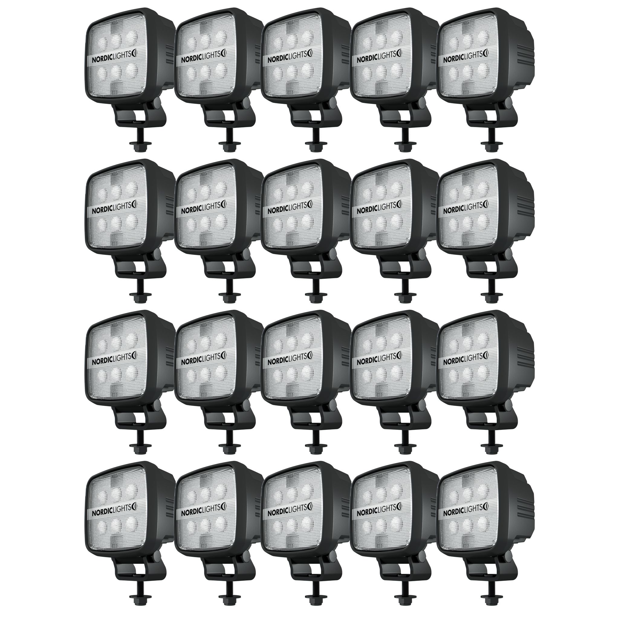 Nordic Lights työvalopaketti, harvesteri Basic