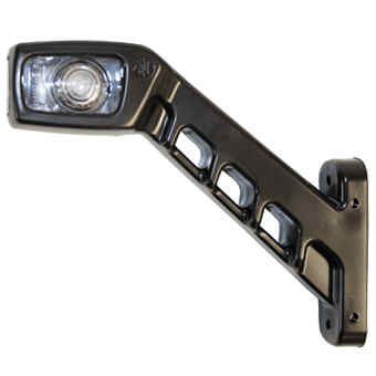 LED-äärivalo, kumivarrella 187mm