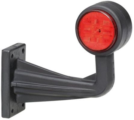 LED-äärivalo, kirkas/punainen, 159mm, Hella Valuefit
