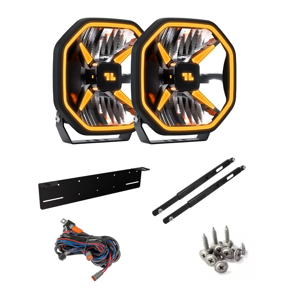 LED-Lisävalo LuminaLights Power X 9 x2