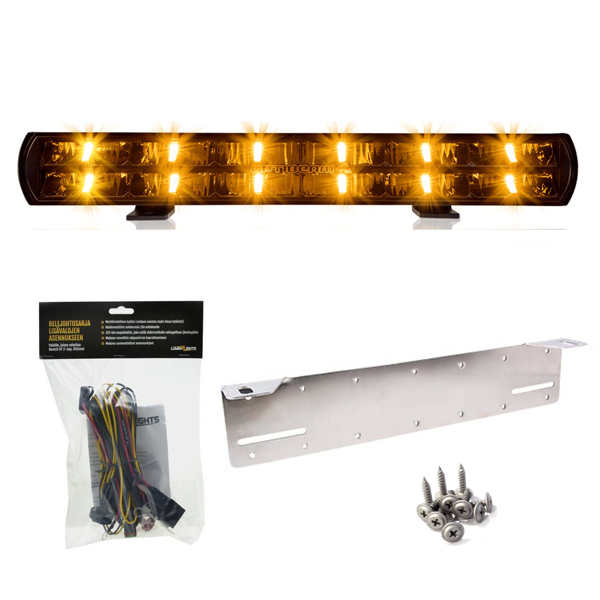 Optibeam Super Captain Dual RAGE 600 paketti