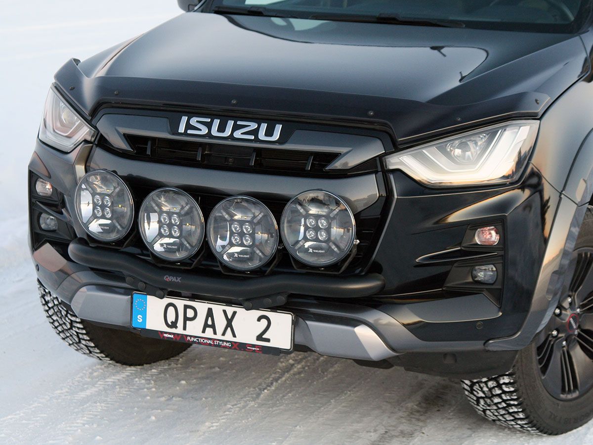 Q-LIGHT Isuzu D-Max 21-24 lisävaloteline (lisävalokaari) 4 valolle