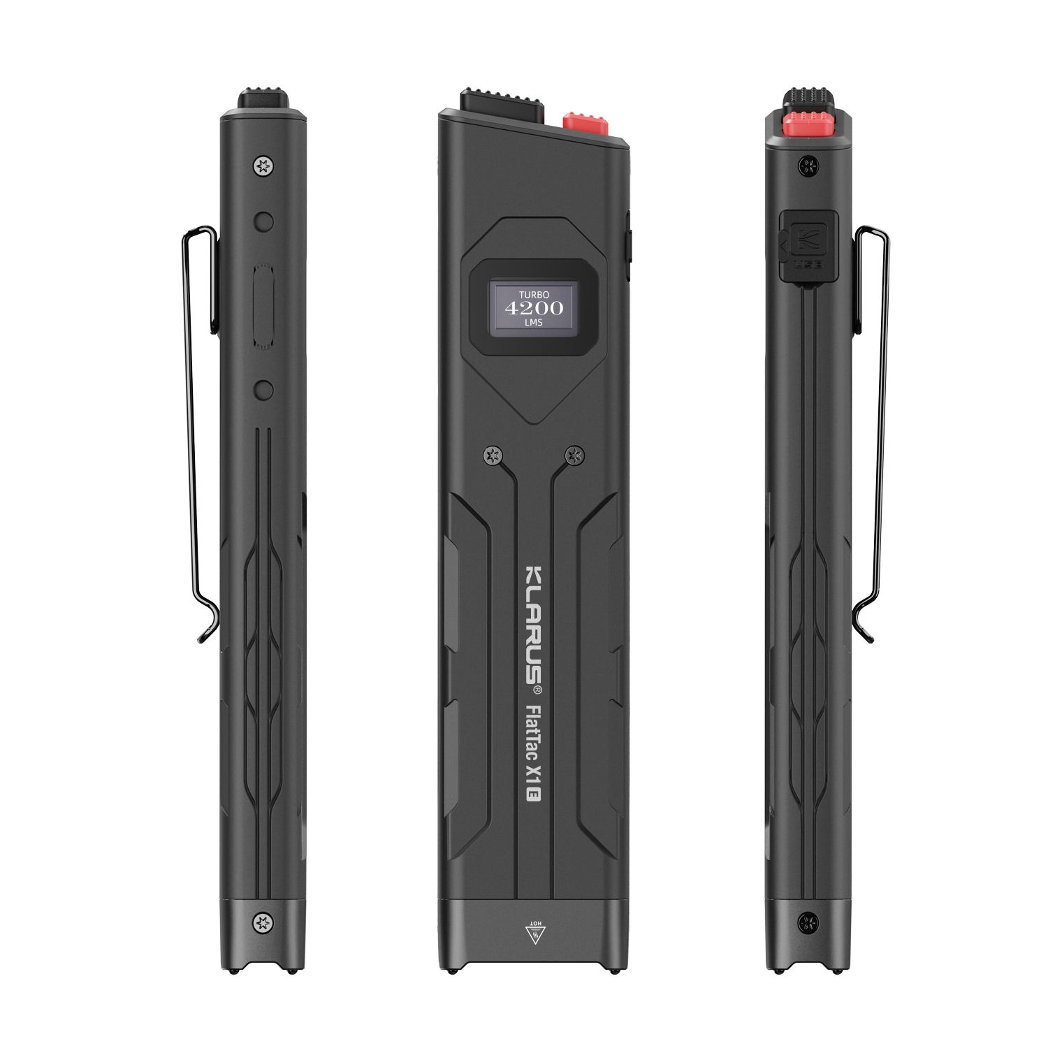 Klarus Flat Tac X1 taskulamppu 4200lm