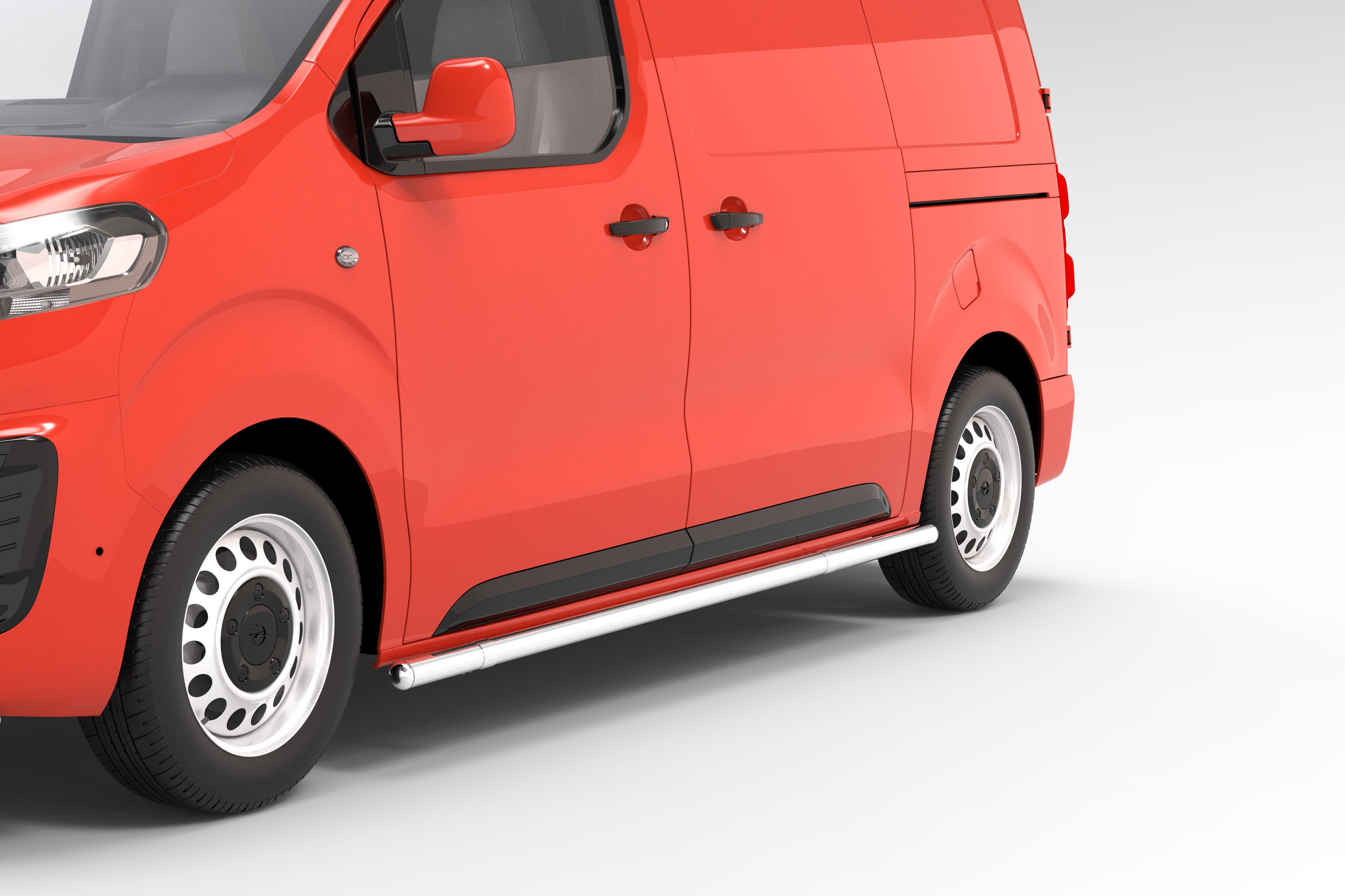 Kylkiputket Opel Vivaro 2019-, Brace-it, Metec