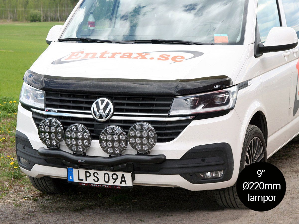 Q-LIGHT VW Transporter 20-24 lisävaloteline (lisävalokaari) 4 valolle
